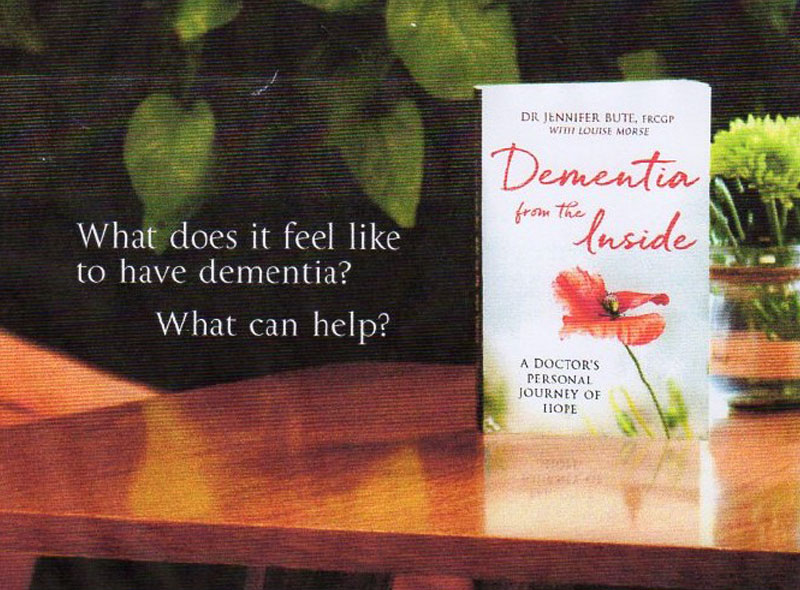 Book Review: “Dementia from the Inside.” By Dr Jennifer Bute