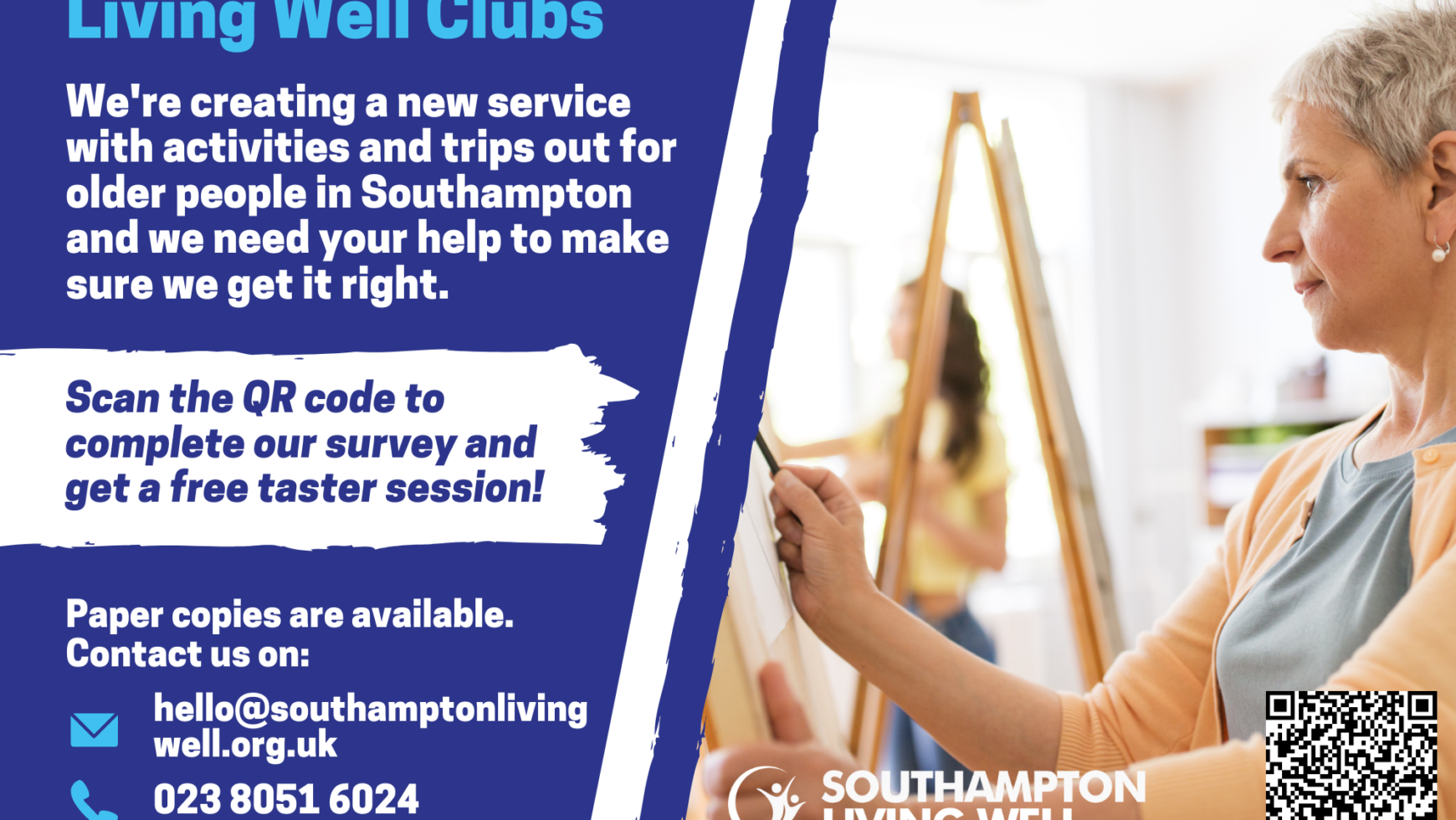 Help shape provision of services and activities for 60plus community in Southampton