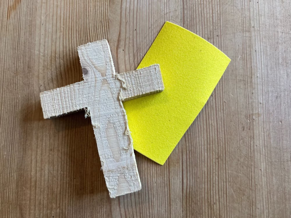 Wooden Holding Cross Activity - Image 3
